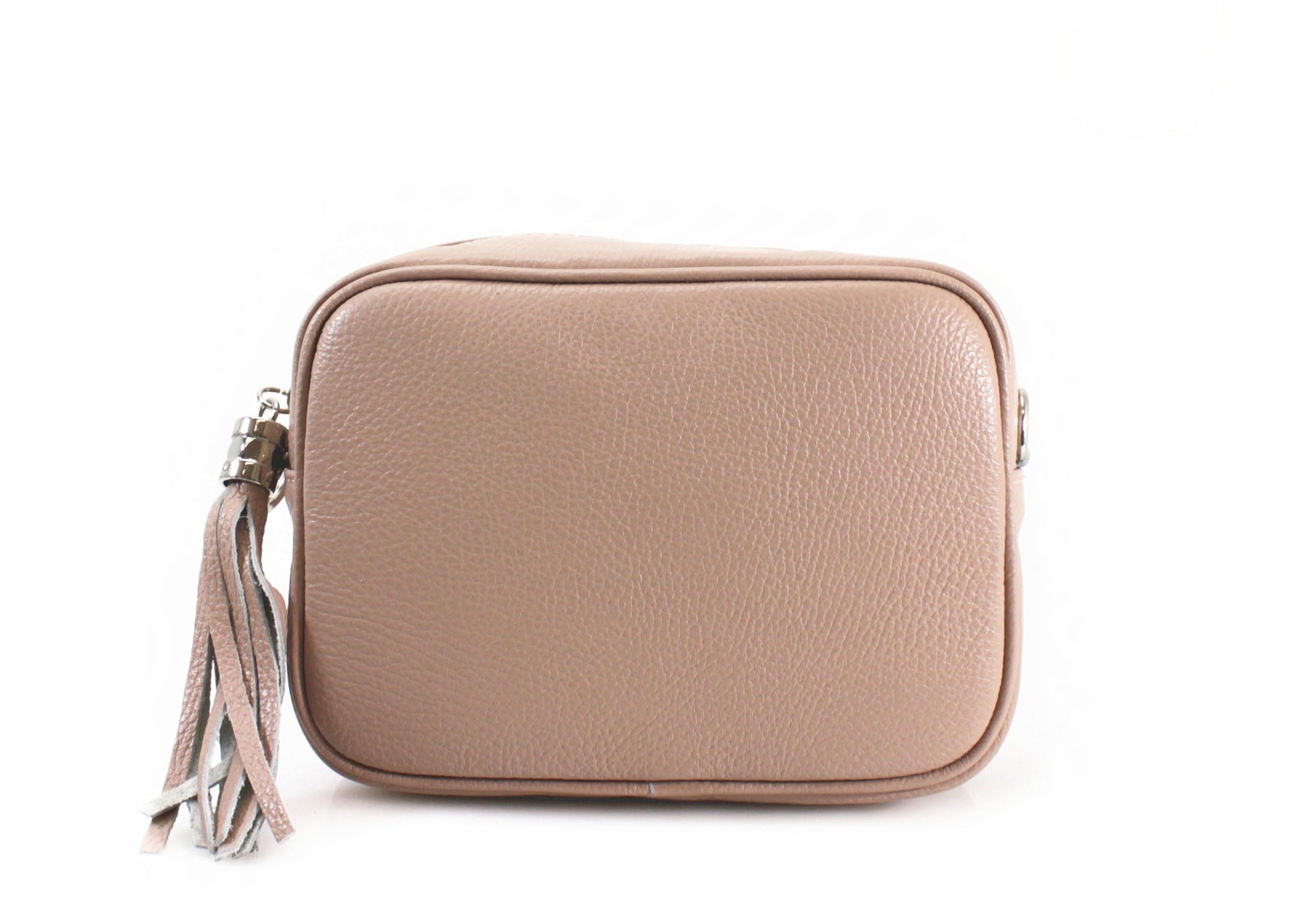 Gemma Italian Leather Crossbody Bag - 36 colour's