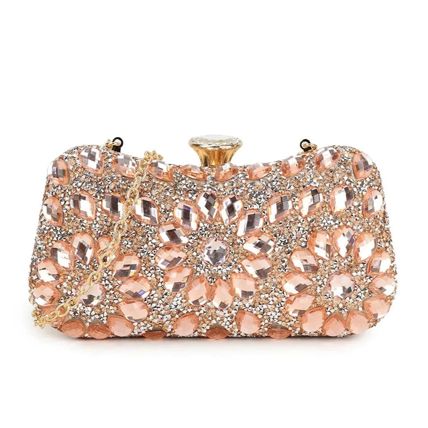 Diamond clutch bag sales