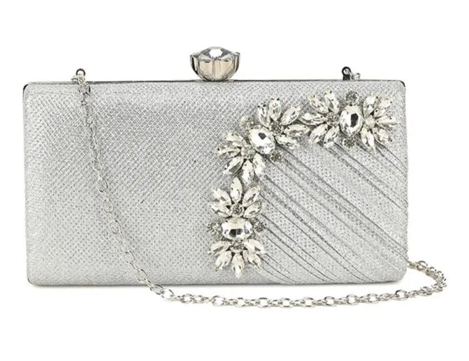 Elegant Diamante Clutch Bag
