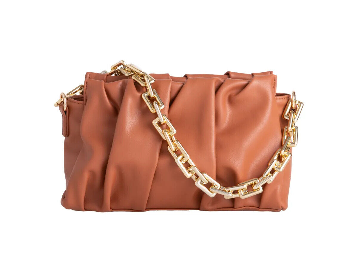 Julia Ruched Pouch Bag